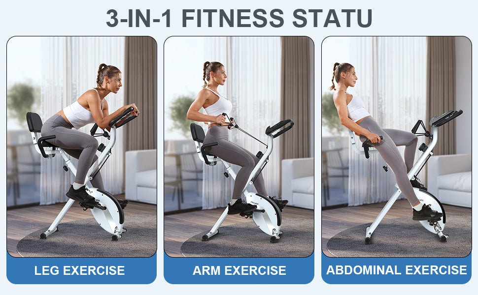 Features of Micyox MX-600 Magnetic Foldable Indoor Cycling Bike