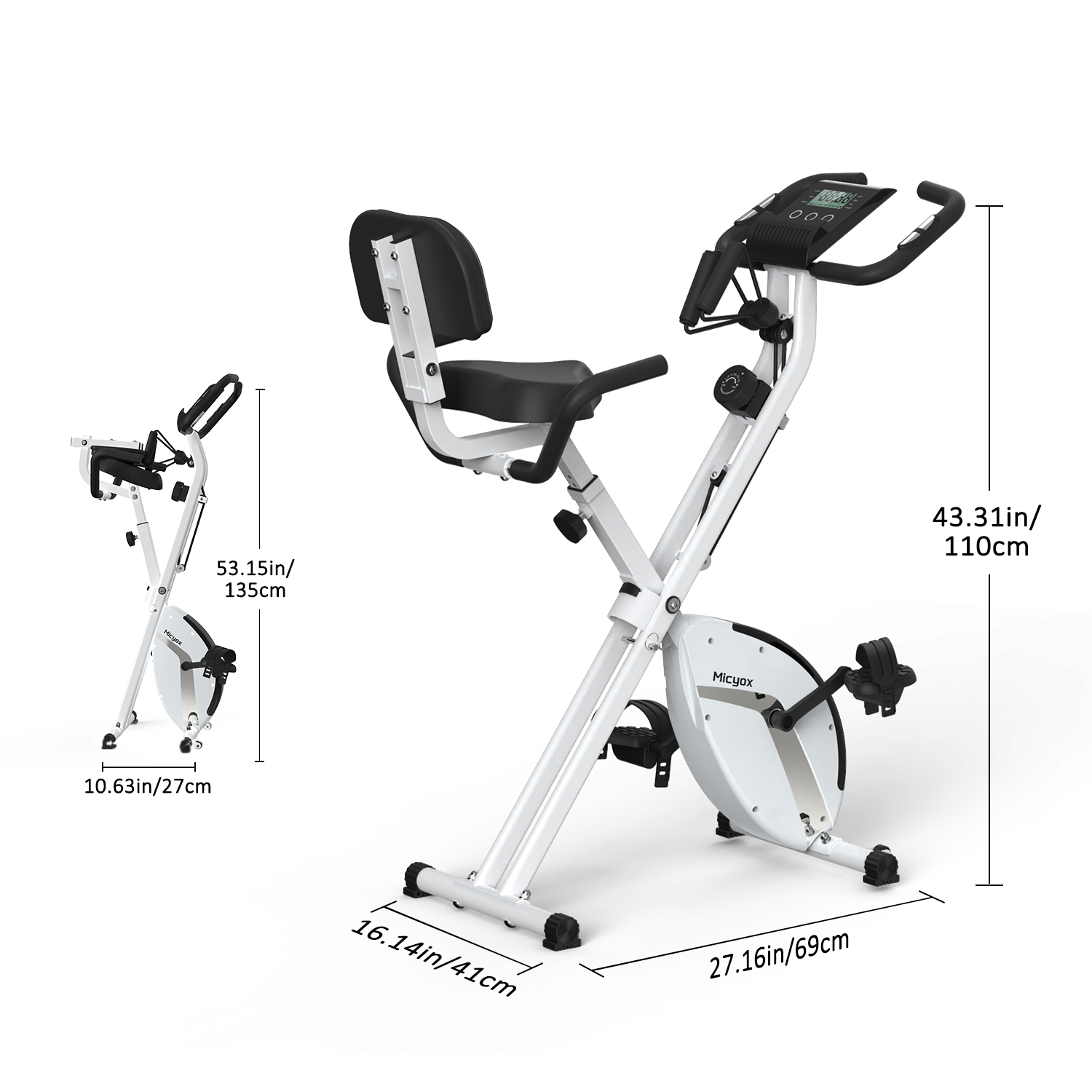 Micyox Klapp-Heimtrainer für zu Hause