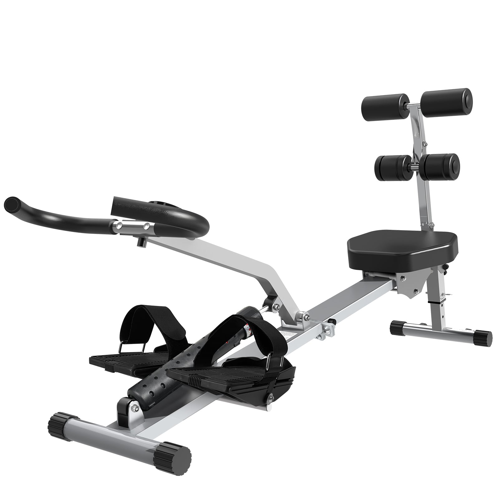 Micyox Home Hydraulic Fitness Rowing Machine | Black