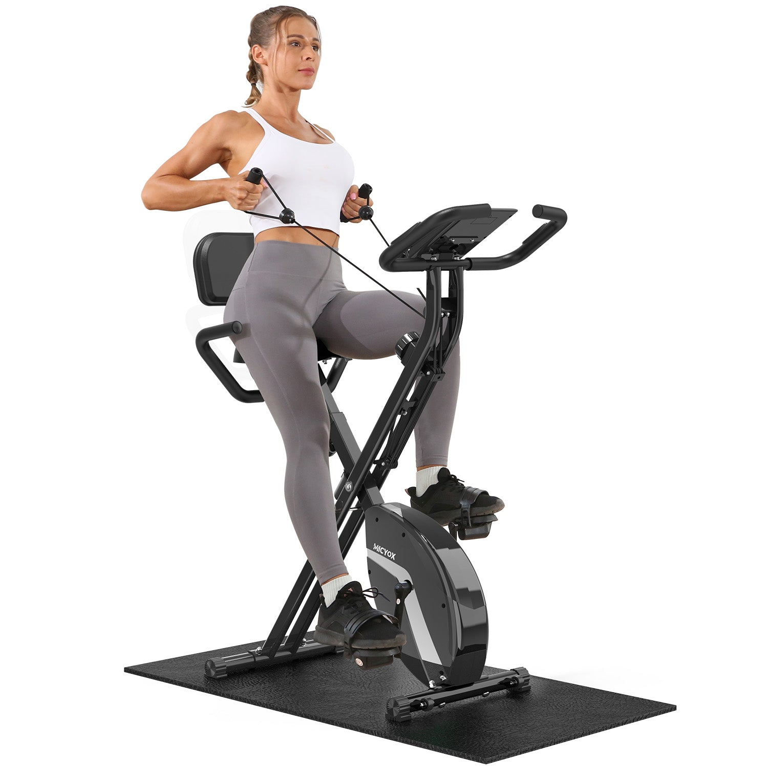 Micyox MX-600 Magnetic Foldable Indoor Cycling Bike